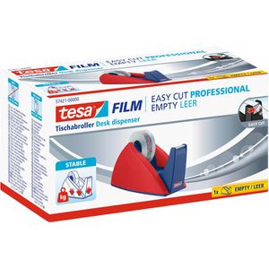 Produktbild für Klebebandabroller Tesa 57421 Easy Cut, rot / blau