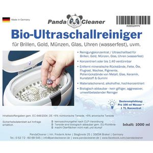 Produktbild für Ultraschallreiniger PandaCleaner