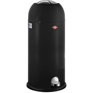 Produktbild für Mülleimer Wesco Kickmaster Maxi, schwarz matt