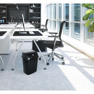 Produktbild für Mülleimer TipTop-Office schwarz