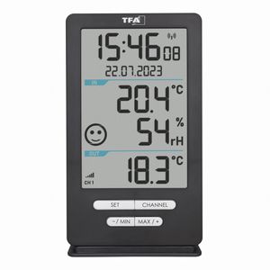 Produktbild für Thermo-Hygrometer TFA 30.3074.10, XENA HOME, digital, Set