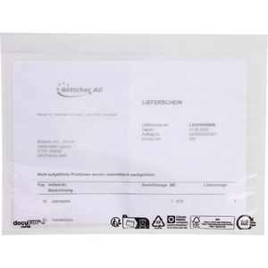Produktbild für Lieferscheintaschen docuFIX Paper, C5