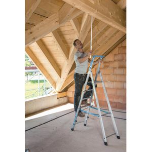 Produktbild für Stehleiter Zarges Nova S, 42454, mit Plattform