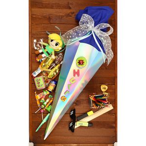 Produktbild für Schultüte Folia 92399 Rohling Metallic, sortiert