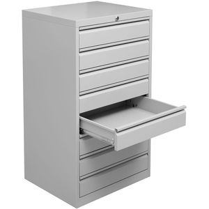 Schubladenschrank G-Office MDC/A3.8, aus Metall