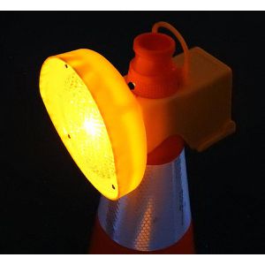 Produktbild für Warnleuchte UvV UVCOSL40, orange, mit 180° LED