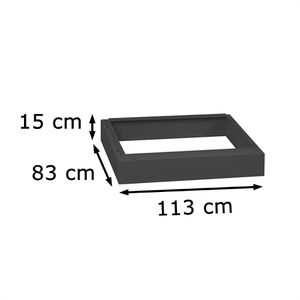Produktbild für Sockel Lüllmann 565399, für Planschrank DIN A1