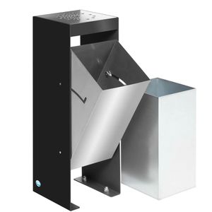 Produktbild für Aschenbecher VAR Q25, 21465, anthrazit, für Outdoor