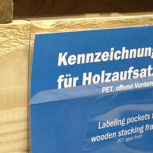 Produktbild für Kennzeichnungstasche Sprintis A4 quer