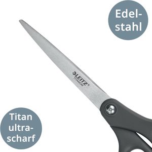 Produktbild für Büroschere Leitz Titanium, 54210089, 18 cm