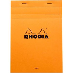 Produktbild für Notizblock Rhodia 16600C, orange, A5
