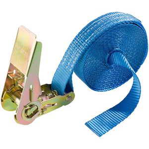 Produktbild für Spanngurt Arebos blau, mit Ratsche