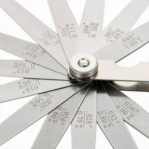 Produktbild für Fühlerlehre Helios-Preisser 0606127, aus Federstahl