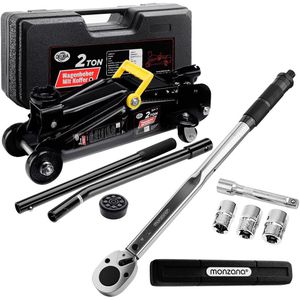Produktbild für Rangierwagenheber Monzana 993490, Set 9-teilig