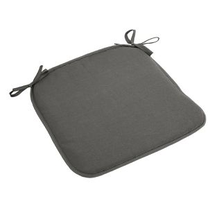 Produktbild für Stuhlkissen Zollner BELO, graphit, für Innen