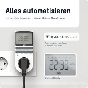 Produktbild für Zeitschaltuhr Ansmann 1260-0006, digital