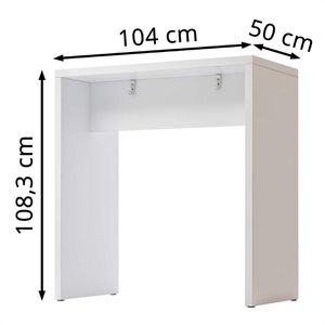 Produktbild für Stehtisch Hammerbacher MB104, weiß