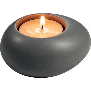 Produktbild für Teelichthalter Tescoma 906850.43, Fancy Home Stones, grau