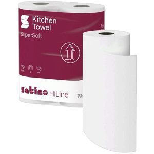 Produktbild für Küchenrolle Satino HiLine 160740, 2-lagig