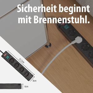 Produktbild für Steckdosenleiste Brennenstuhl Bremounta 1,5m Kabel