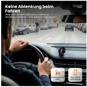 Produktbild für Blitzerwarner Technaxx Secure Drive PRO TX388, Akku &amp; Display