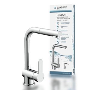 Produktbild für Küchenarmatur Schütte London, chrom