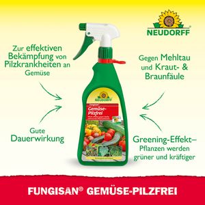 Produktbild für Fungizid Neudorff Fungisan Gemüse-Pilzfrei, anwendungsfertig