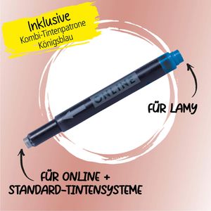 Produktbild für Kalligraphie-Stift Online Air Best Writer, Black Rose