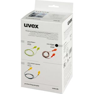Produktbild für Ohrstöpsel Uvex whisper mit Kordel, SNR 23 dB