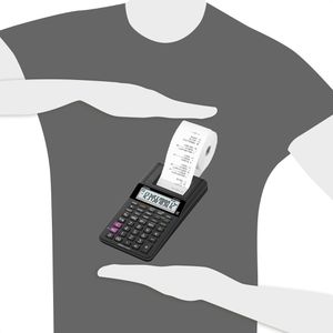 Produktbild für Tischrechner Casio HR 8RCE, Farbbanddruck