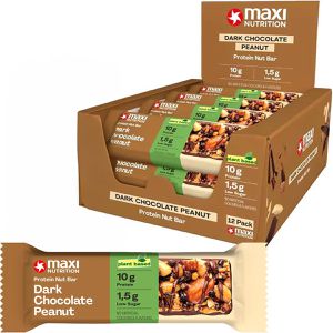 Produktbild für Müsliriegel MaxiNutrition Dark Chocolate Peanut, Protein Bar