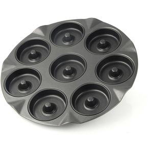 Produktbild für Backform Zenker Apfelküchliblech, für 8 Kuchen, aus Stahl