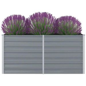 Produktbild für Hochbeet vidaXL 42404, aus verzinktem Stahl