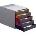 Schubladenbox Durable 760527, Varicolor 5, A4