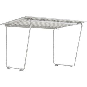 Produktbild für Fahrradunterstand WSM Siegen S17, grauweiß, aus Metall