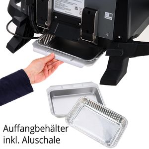 Produktbild für Elektrogrill Ninja Woodfire, OG701EU, 2400 Watt
