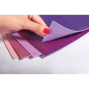 Produktbild für Moosgummi Rayher 75439999 Glitzer 20 x 30 cm