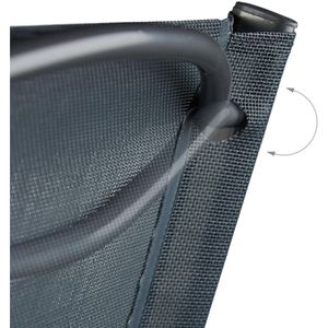 Produktbild für Klappstuhl Relaxdays 10020944, anthrazit