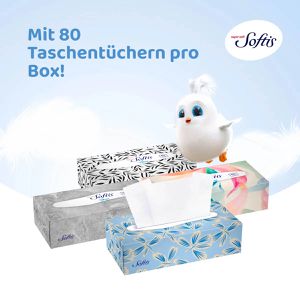 Produktbild für Taschentücher Regina Softis, super soft, Box
