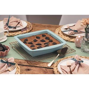 Produktbild für Backform Dr.Oetker-Küchenhelfer Brownieform, aus Silikon