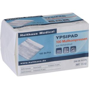 Produktbild für Mullkompressen Holthaus Ypsipad, aus Baumwolle, unsteril