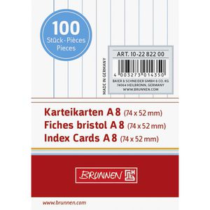 Produktbild für Karteikarten Brunnen 102282200, A8