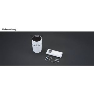 Produktbild für Türklingel Grothe Calima 200, LED-Blinken, 250m Funk, Set