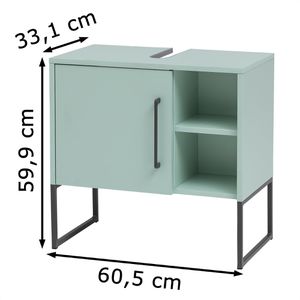Produktbild für Waschbeckenunterschrank Schildmeyer Limone 156153, stehend