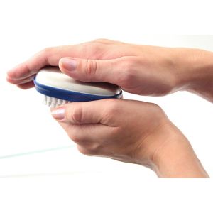 Produktbild für Nagelbürste Fackelmann Tecno 61050, Edelstahlseife