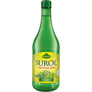 Produktbild für Tafelessig Kühne SUROL 7 Kräuter, aus Branntwein, 5% Säure