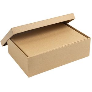 Produktbild für Geschenkbox Ideen-mit-Herz 012696, Kraftpapier braun