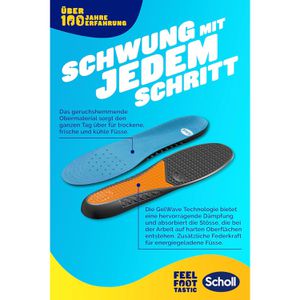 Produktbild für Einlegesohlen Scholl GelActiv Work Men