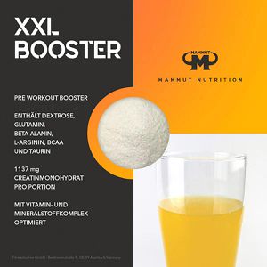 Produktbild für Aminosäuren Mammut XXL Booster, Getränkepulver