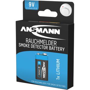 Produktbild für Batterien Ansmann Rauchmelder, Lithium